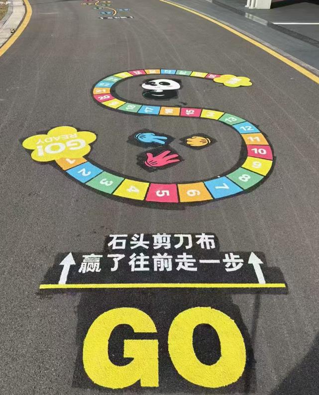 路面绘画